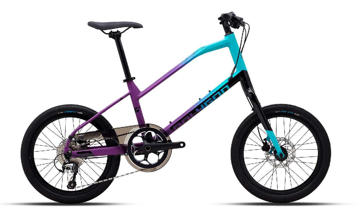 Фотография Велосипед POLYGON ZETA 2 20" размер М 2021 Фиолетово-голубой